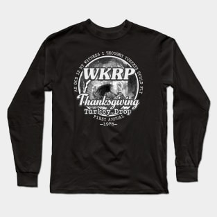 WHITE THANK GIVING TURKEYDROP 1978 Long Sleeve T-Shirt